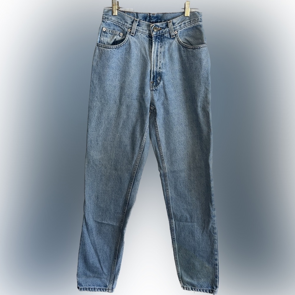 Women’s High Rise Straight Leg Jeans - 8 LONG